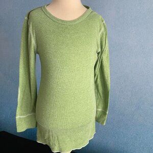 Energie Girls Size Med Green Long Sleeve